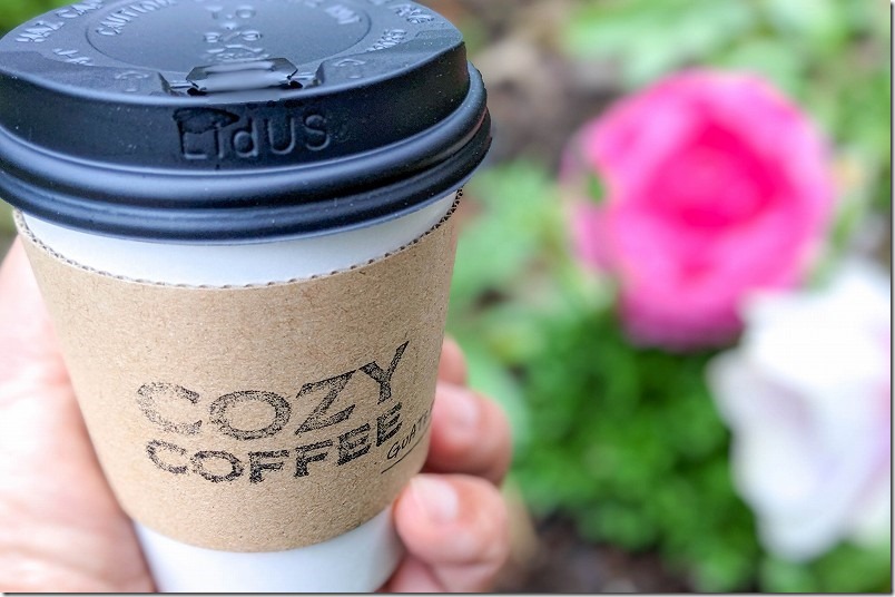 福岡市西区COZY,COFFEEのテイクアウト、HOTコーヒー