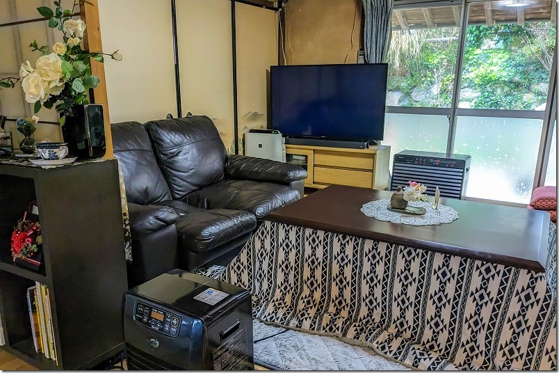 古民家カフェ、シェリルの店内