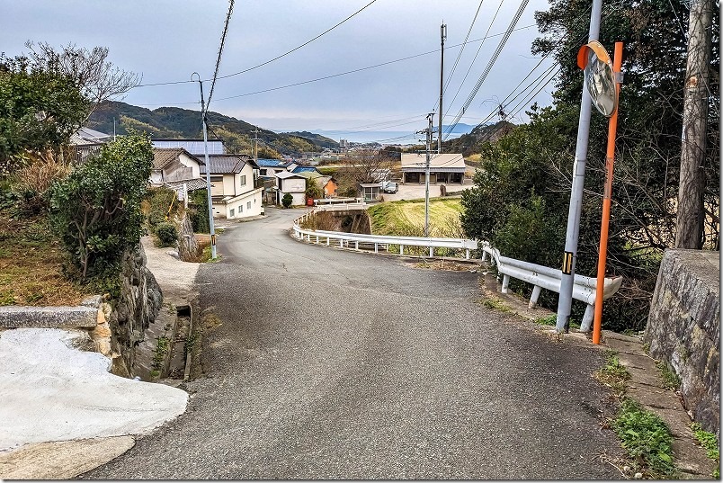 シェリル、古民家カフェの場所（糸島市二丈・福吉近く）、駐車場