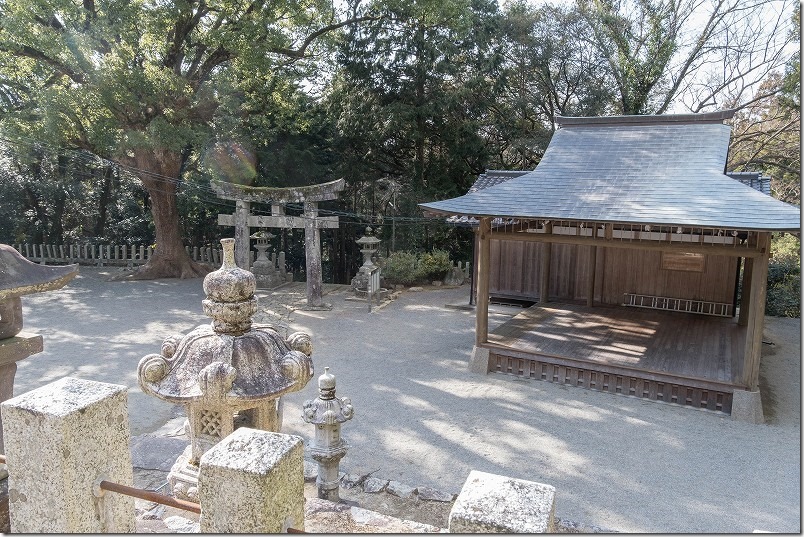 糸島、高祖神社の神楽殿