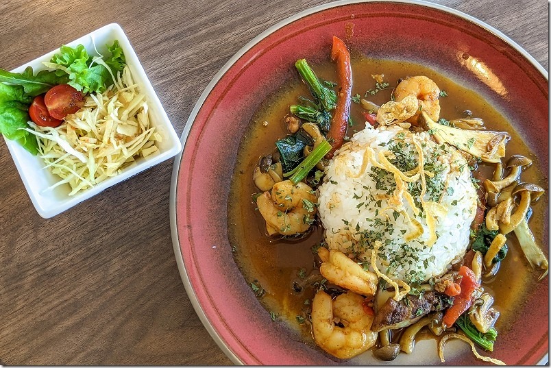 スパイスカレー・パスタ&カフェ、Dishes、日替わりカレー、エビのエスニックカレー スパイスカレー・パスタ&カフェ、Dishes、日替わりカレー、エビのエスニックカレー