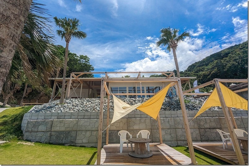 テラス席、ビーチ&マウンテンの空と海 テラス席、ビーチ&マウンテンの空と海