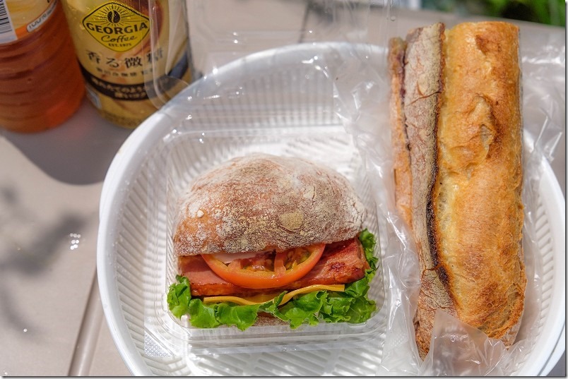 今宿、ケイゾウ ベーカリーのパン。BLTサンド、あんバターフランスを食べてみた