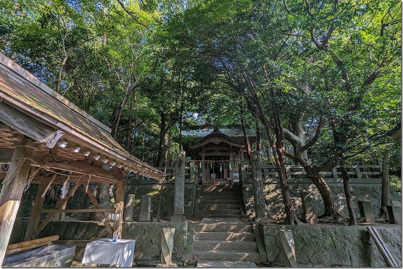 伊都国、宮地嶽神社の境内、とっぺん展望台の近く 伊都国、宮地嶽神社の境内、とっぺん展望台の近く
