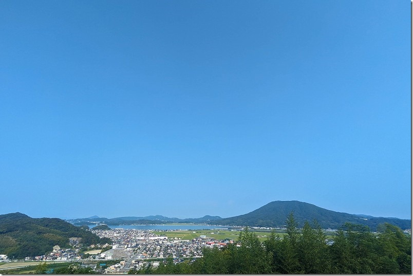糸島、とっぺん展望台からの展望、可也山 糸島、とっぺん展望台からの展望、可也山