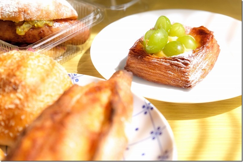 今宿ケイゾーベーカリーのシャインマスカットのデニッシュ、価格