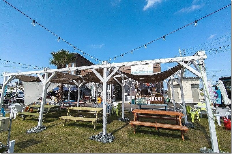 糸島キッチンパレットの広場のテラス席 糸島キッチンパレットの広場のテラス席