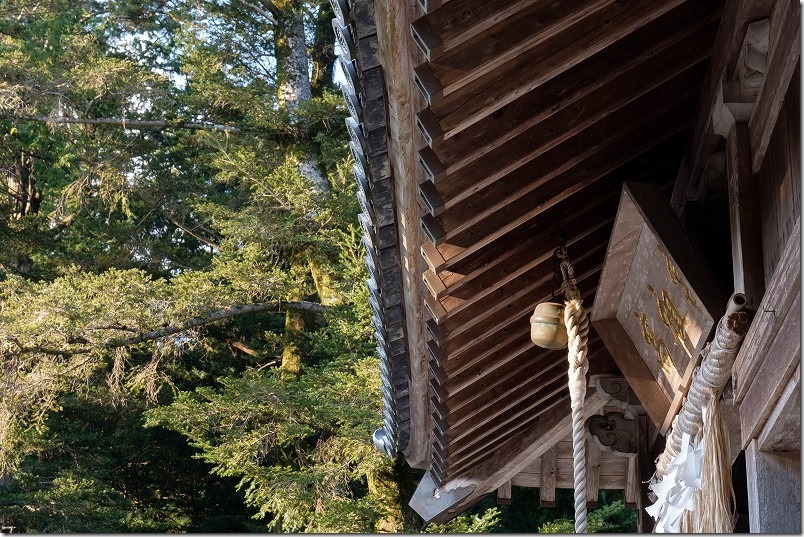 糸島、高祖神社の拝殿