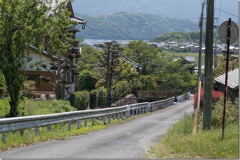 糸島、志々岐神社への道