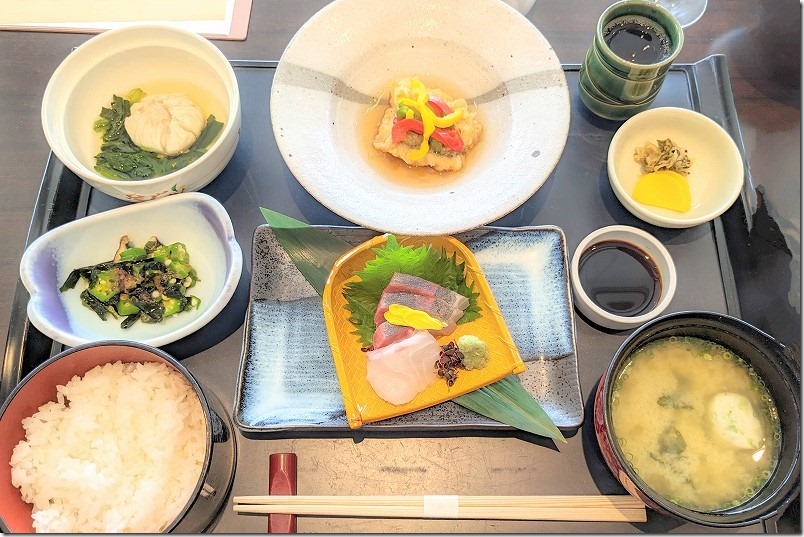 福岡山王病院の人間ドック後の食事・和食 福岡山王病院の人間ドック後の食事・和食