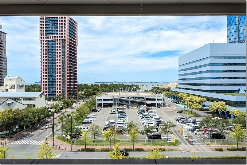 福岡山王病院の食事処・レストランからの眺め 福岡山王病院の食事処・レストランからの眺め