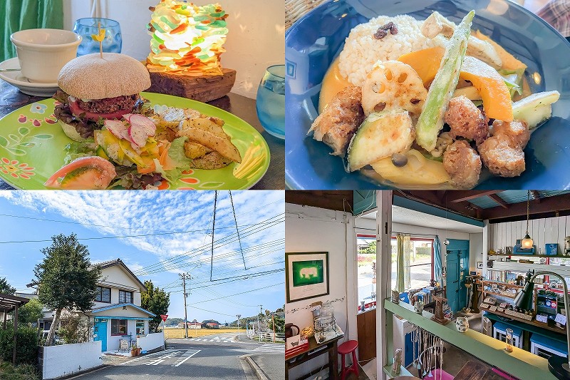 喫茶ひるねこ 一貴山駅近くのカフェでビーガンのカレーとハンバーガー【糸島市二丈】