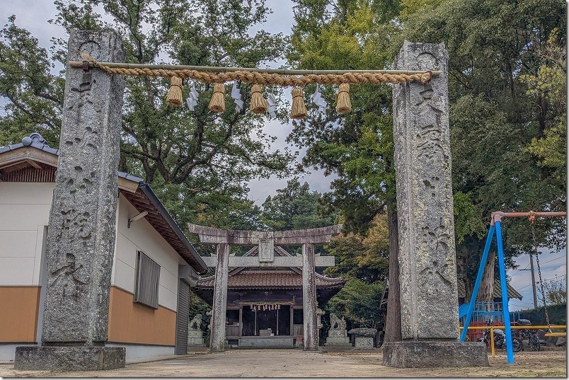 糸島市井原 住吉神社、駐車場 糸島市井原 住吉神社、駐車場