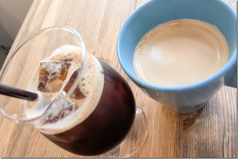 アイスコーヒー ホットコーヒー ランチのセットで Orion Radio CAFE