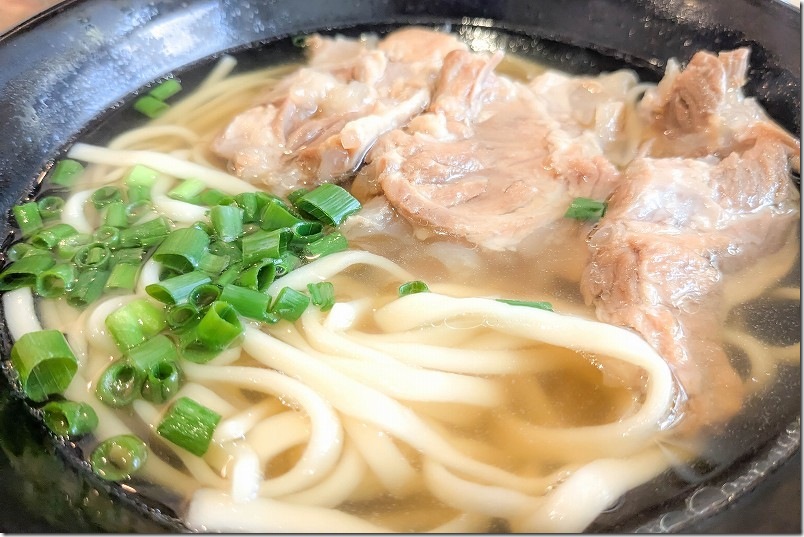 沖縄そば 軟骨のソーキそば Orion Radio CAFE