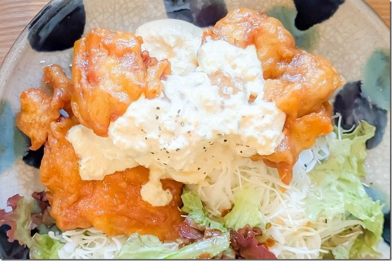 カフェ しあわせ駅のランチ チキン南蛮定食 1200円 カフェ しあわせ駅のランチ チキン南蛮定食 1200円