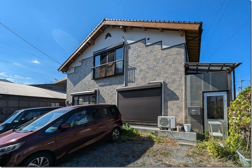 糸島 まるで普通の家！一軒家レストラン「バリバリバリ」の外観