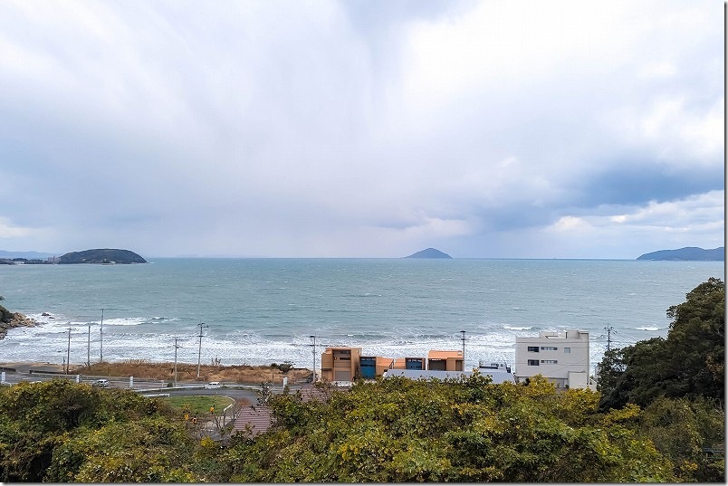 糸島市二丈 パン屋 大楠 お店から少し上ると絶景（海が見渡せる展望スポット）