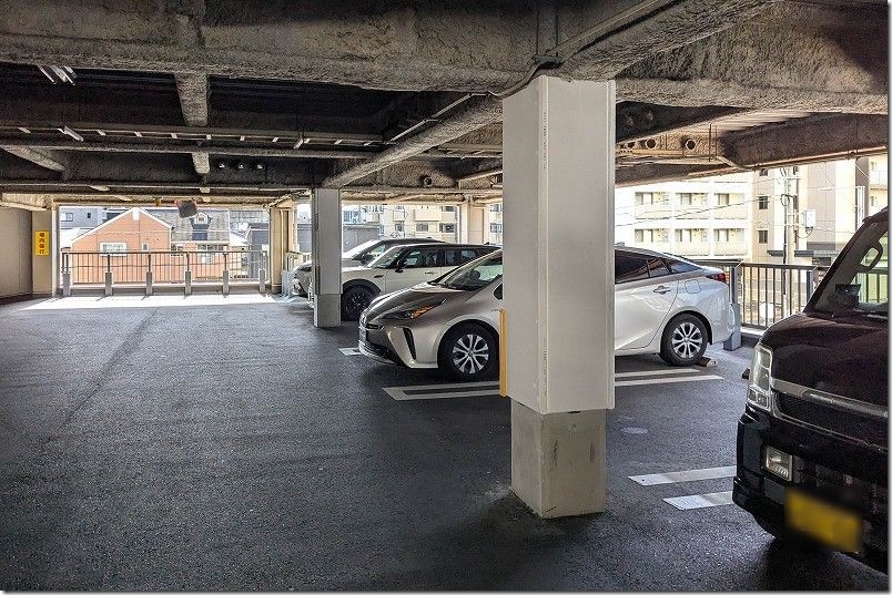 姪浜「ゆずのき」の立体駐車場