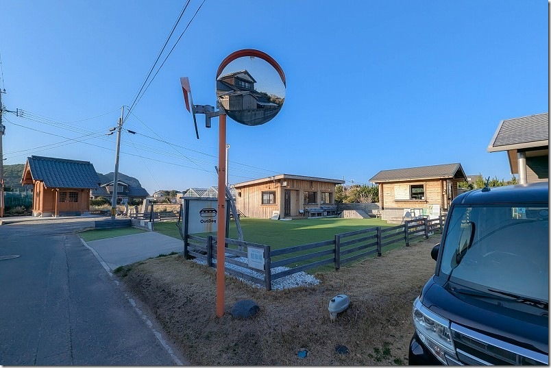 芥屋大門駐車場から徒歩約5分のOot Dog（オオトドッグ）