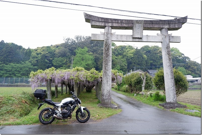糸島 宇美八幡宮の駐車場への入り方