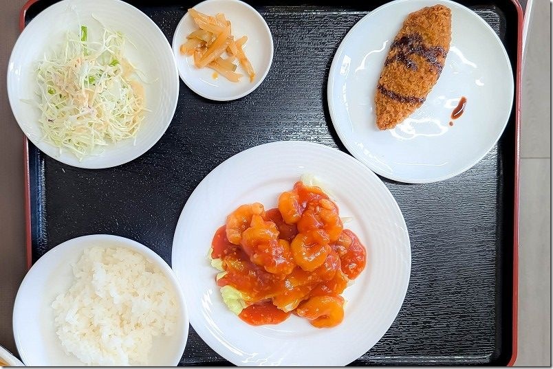 台湾料理 福隆のエビチリのランチセット 台湾料理 福隆のエビチリのランチセット