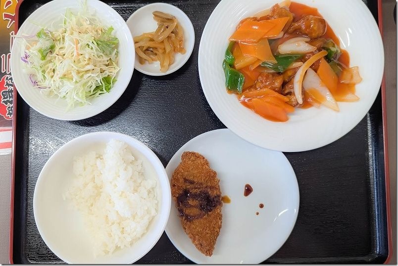 台湾料理 福隆の酢豚のランチセット 台湾料理 福隆の酢豚のランチセット
