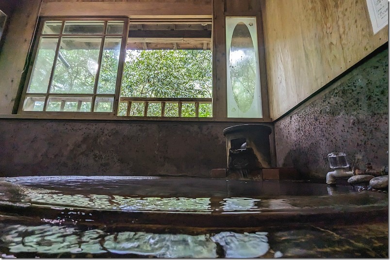 秘湯 うめ乃湯の家族風呂（大分県日田市）