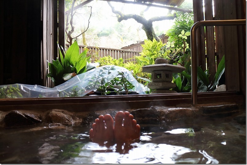 つるの恩返し よみがえりの宿 鶴霊泉 の家族風呂（佐賀県佐賀市富士町古湯）