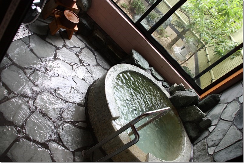 北方温泉四季の里 七彩の湯の家族風呂(佐賀県武雄市)