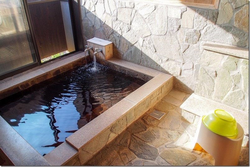 まるた屋温泉 西方の湯の家族風呂（大分県大分市）