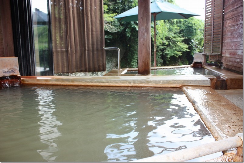 長湯温泉　ラムネ温泉館の家族風呂（大分県竹田市直入町長湯）