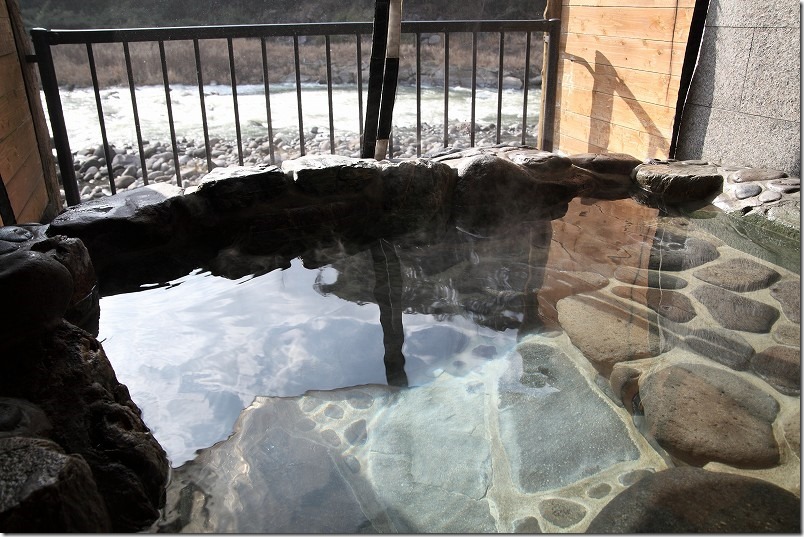 美人湯　せんらく温泉の家族風呂（大分県日田市）