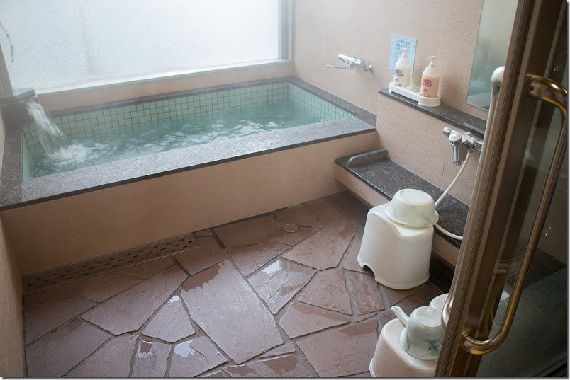 有明温泉 さざ波の湯の家族風呂（熊本県天草市）