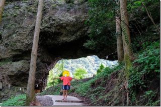 高森 上色見熊野座神社と風穴へ参拝、パワースポット実感