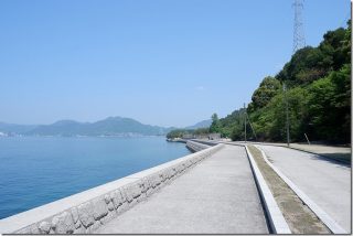 大久野島(うさぎ島)を一周散策(所要時間・距離)
