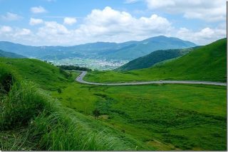 由布院と別府の展望台(雨乞峠の展望所/十文字原展望台)