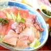 道の駅 鷹ら島で食事(マグロ丼・海鮮丼・ちゃんぽん)
