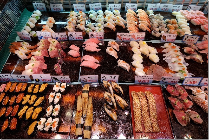 唐戸市場、寿司