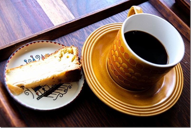 長湯温泉ジプシースマイルカフェ、コーヒー