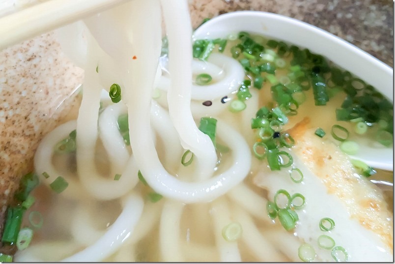 食事処「あかの駅」のうどん