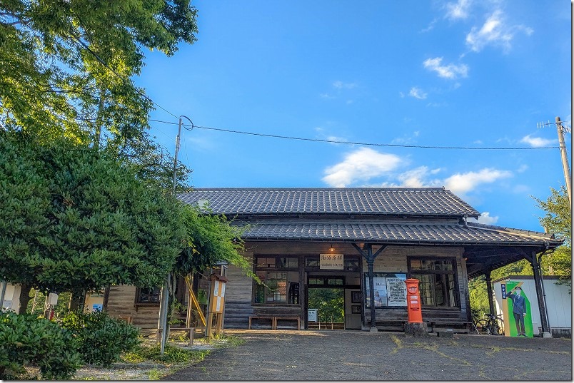 九州最古の木造駅舎は油須原駅。田川郡赤村