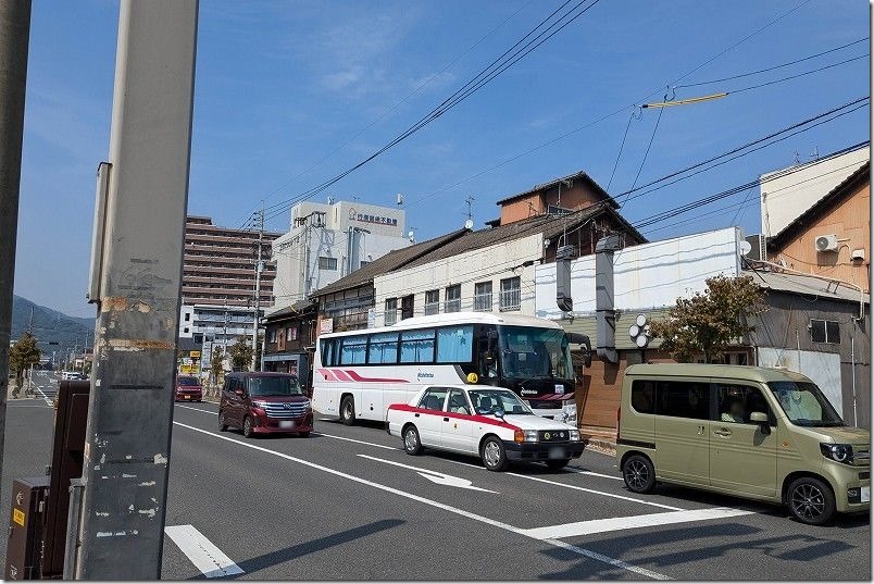 行橋駅東口へ高速バス到着（降り場）