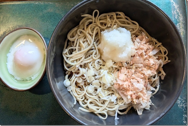 豊後高田市、蕎麦処「響」10割蕎麦 おろしそば