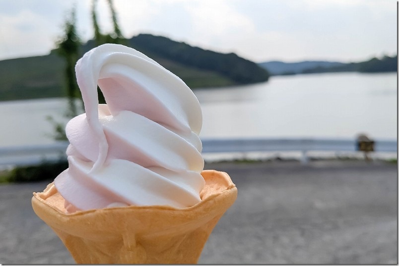 千財バラ園【薔薇のソフトクリーム】