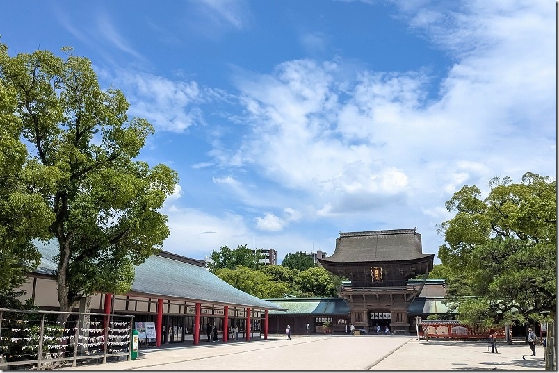 筥崎宮 御朱印が頂ける場所