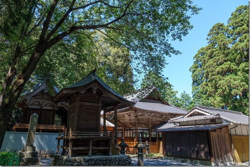 岩戸見神社 境内を散策