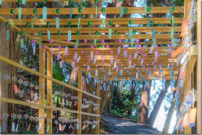 岩戸見神社 風鈴回廊