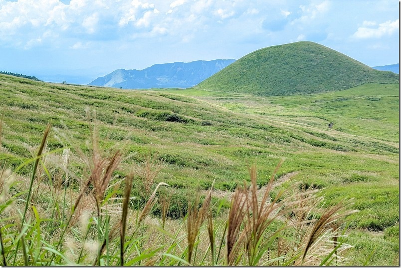 米塚展望地 阿蘇パノラマライン 写真撮影スポット