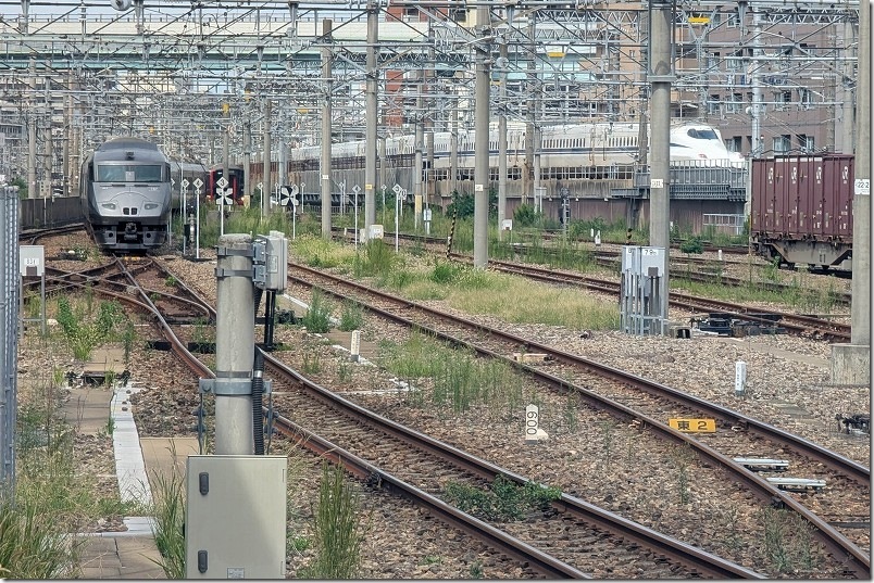 リレーかもめ 787系車両【博多駅から武雄温泉駅】